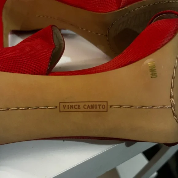 Vince Camuto Red Heels - Picture 7 of 7